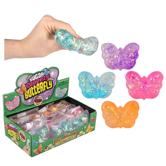 Squeezy Sugar Butterfly Assortment